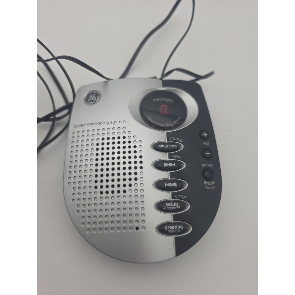 GE Digital Messaging System 29871GE3 Answering Machine 30 Min Recording